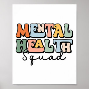 Poster Équipe Santé Cerveau Maladie Sensibilisation à la 