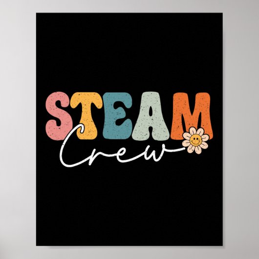 Poster Équipe Steam de retour à l'école Sciences Ingénier (Devant)