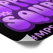 Poster Équipe Super rétro de sensibilisation des membres (Coin)