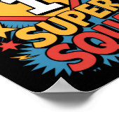 Poster Équipe Superhéros de première année 1ère année Enf (Coin)