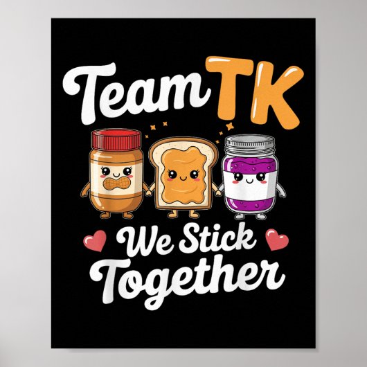 Poster Équipe Tk Enseignant Transitoire Maternelle Retour (Devant)