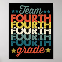 Équipe Vintage 4ème Quatrième Année Byck À l'École