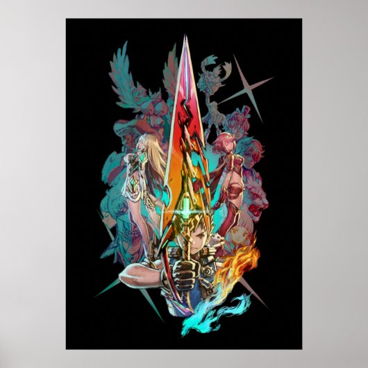 Poster Équipe Xenoblade Chronicles™ 2 (Devant)