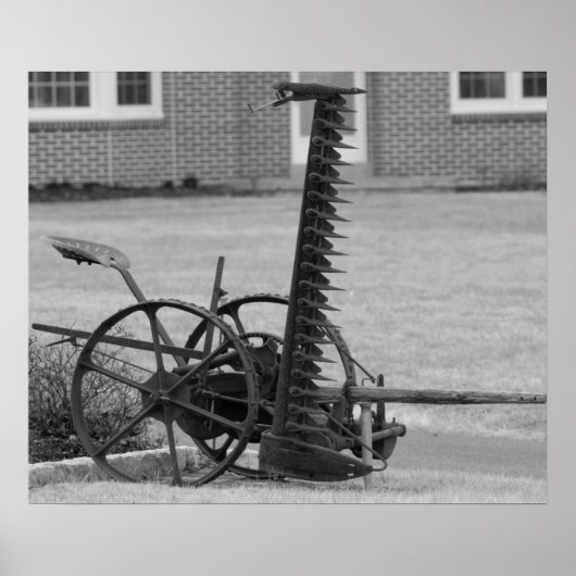 Poster Équipement agricole (Devant)