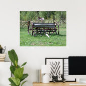 Poster Équipement agricole ancien (Bureau à domicile)