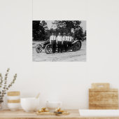 Poster Équipement de construction routière des années 192 (Cuisine)