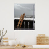 Poster équipement de surf (Cuisine)