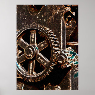 Poster Équipement en fer