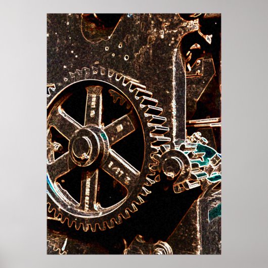 Poster Équipement en fer (Devant)