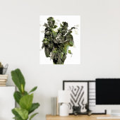 Poster Équipement métallique Solide 3 serpent et la bosse (Bureau à domicile)