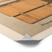 Poster équipement vintage d'équitation (1890) (Coin)