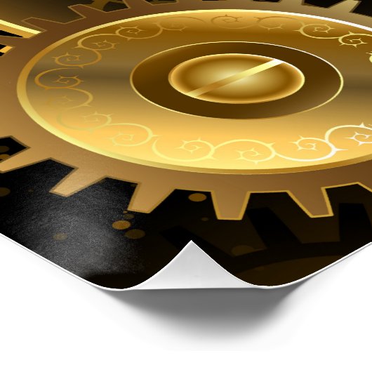 Poster Équipements en laiton sans vapeur (Coin)