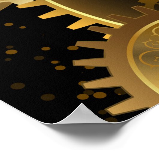 Poster Équipements en laiton sans vapeur (Coin)