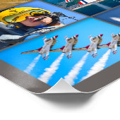 POSTER ÉQUIPES AMÉRICAINES DE DÉMONSTRATION AÉRIENNE (Coin)