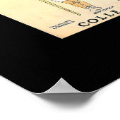 Poster Équipes d'affiche vintage 1908 (Coin)