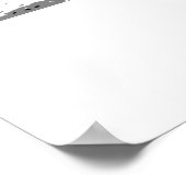 Poster Équitation libre - Snowboarder (Coin)