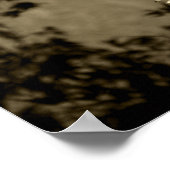 Poster Érable à Sepia (Coin)