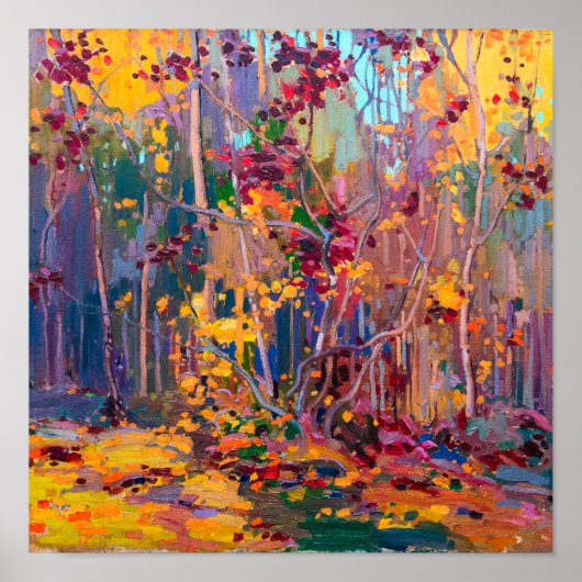 Poster Érables d'octobre | Tom Thomson | (Devant)