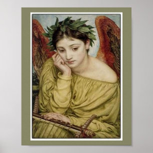 Poster "Erato, Muse de la poésie lyrique"