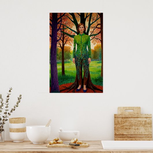 Poster “Erdessa’s Portrait”  - The Disguise of Stillness (Cuisine)