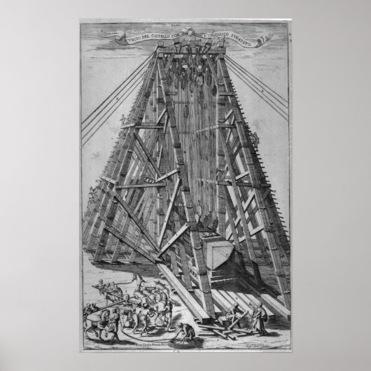 Poster Erection de l'ancienne obèse égyptienne (Devant)
