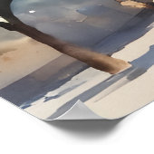 Poster Erevan aquarelle (Coin)