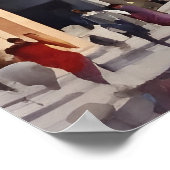 Poster Erevan aquarelle (Coin)