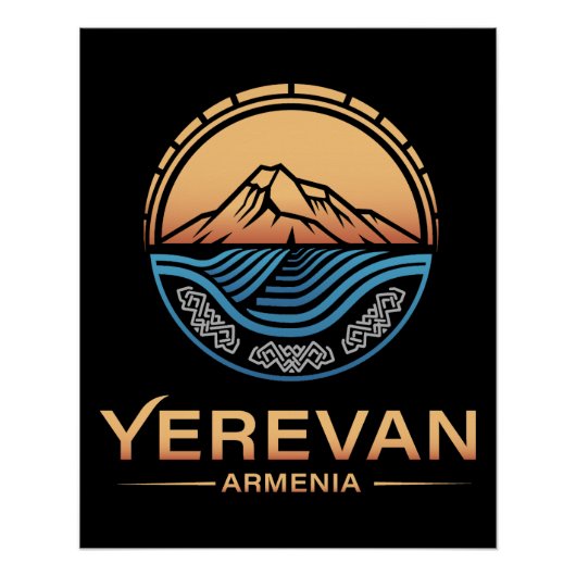 Poster Erevan Arménie (Devant)