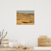 Poster Erg Awbari, désert du Sahara, Fezzan, Libye. (Cuisine)