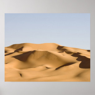 Poster Erg Awbari, désert du Sahara, Fezzan, Libye. 2
