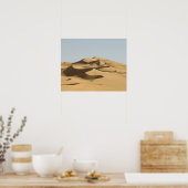 Poster Erg Awbari, désert du Sahara, Fezzan, Libye. 4 (Cuisine)