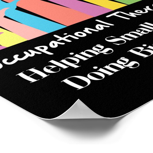 Poster ergothérapeute (Coin)