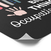 Poster Ergothérapeute (Coin)