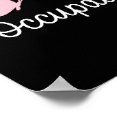 Poster Ergothérapie OT Coeur mignon (Coin)