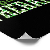 Poster Ergothérapie Shamrock St Patricks Day OT (Coin)