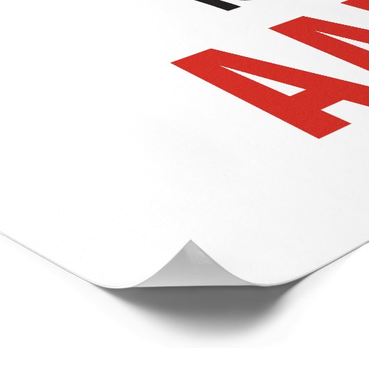 Poster Eric Carle | A est pour Apple (Coin)