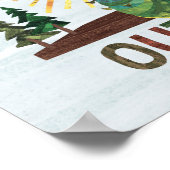 Poster Eric Carle | Allons dehors (Coin)