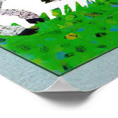 Poster Eric Carle -  carleeric-sheep-sj-artfond (Coin)