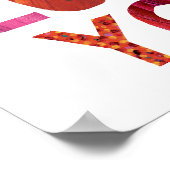 Poster Eric Carle | Caterpillar I Love You (Coin)