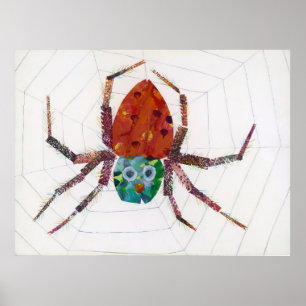 Poster Eric Carle - l'araignée très occupée