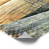 Poster Eric Ravilie peinture, Moulin à vent (Coin)