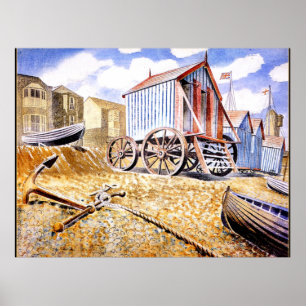 Poster Eric Ravilious - Adelburgh