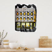 Poster Eric Ravilious - Maison publique de High Street (Cuisine)