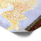 Poster Eric Ravilit, Wall Maps (Coin)