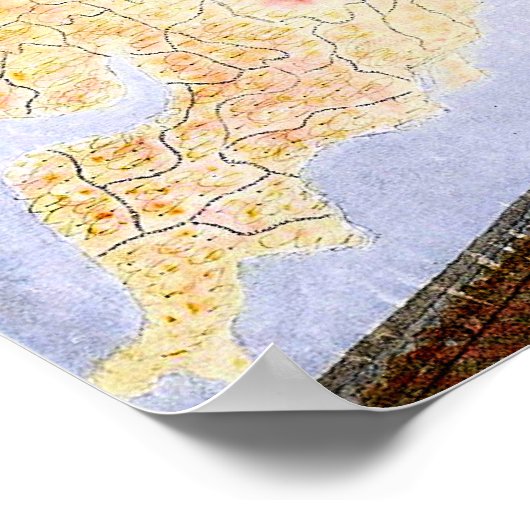 Poster Eric Ravilit, Wall Maps (Coin)