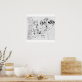 Poster Erica Crooks Comics : Game Show scam (Cuisine)