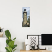 Poster Erie Land Lighthouse - Pennsylvanie (Bureau à domicile)