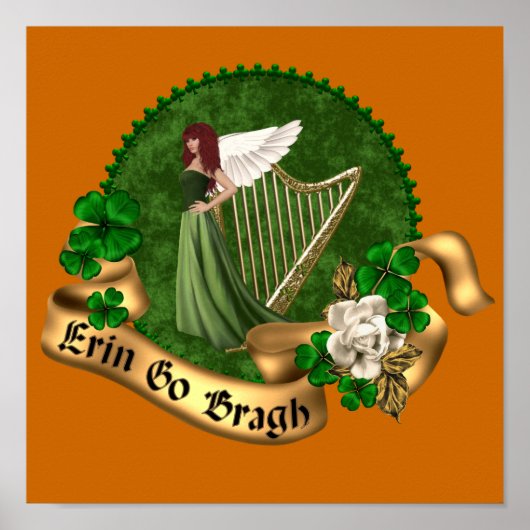 Poster Erin Go Bragh Irish (Devant)