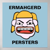 Poster Ermahgerd Persters (Devant)