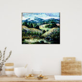 Poster Ernest Lawson - Approche de la tempête2 (Modifié) (Cuisine)